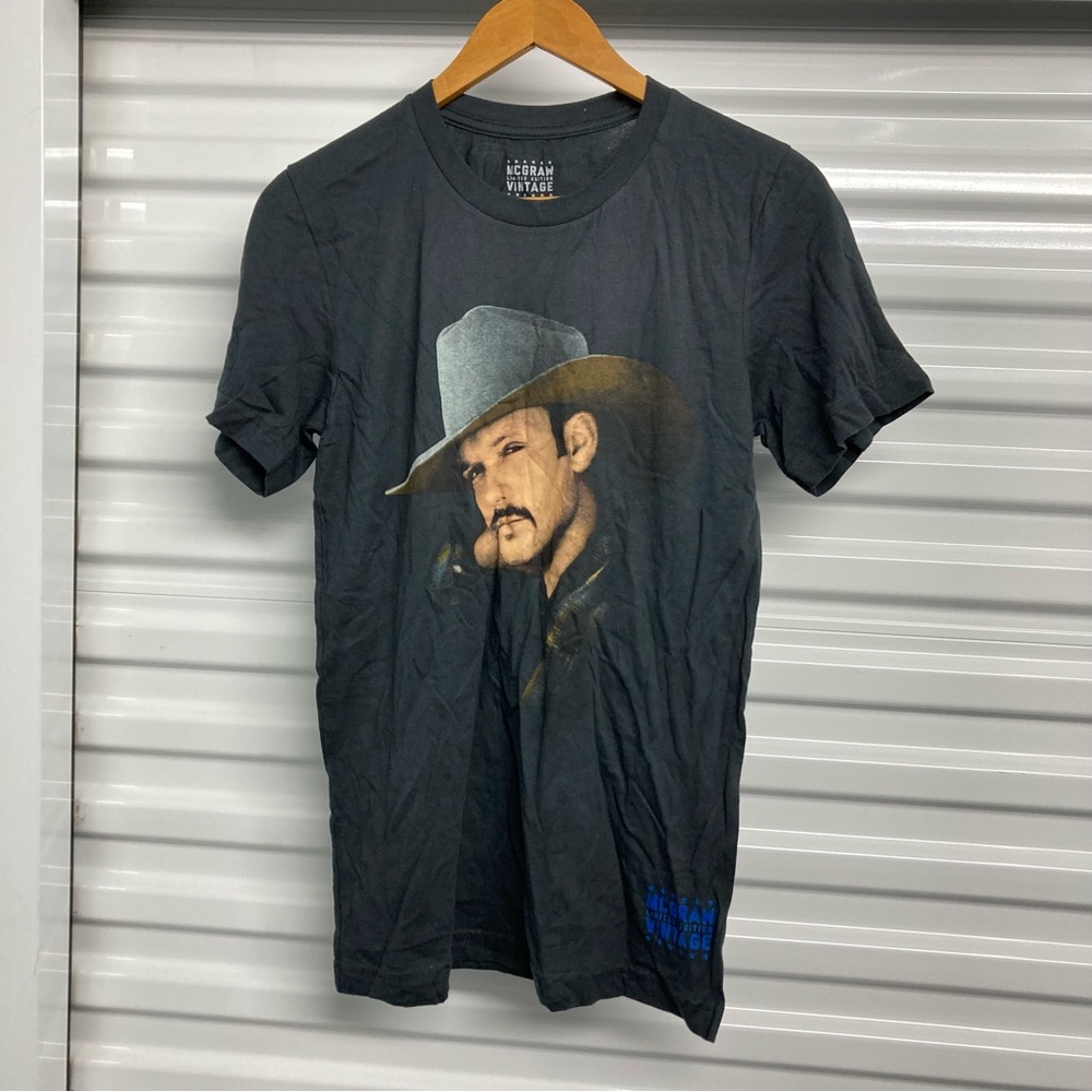 macgraw Charcoal Cowboy Graphic Tee